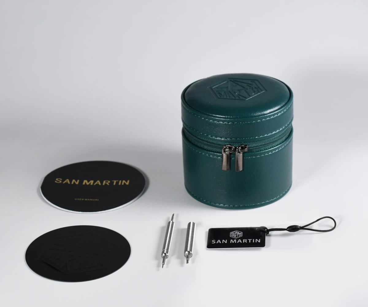 SAN MARTIN NH35 Pilot Automatic Watch 38.5mm SN0033-1