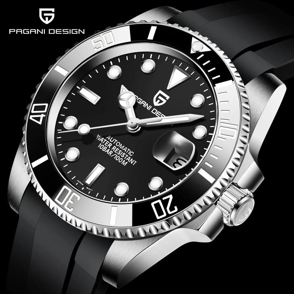 PAGANI DESIGN NH36 Automatic Mechanical Sport Watch 2025 PD-1661