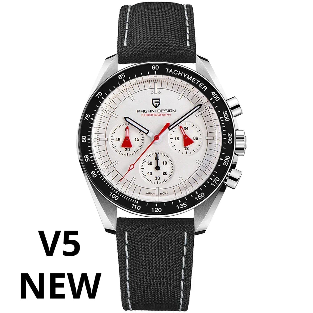 PAGANI DESIGN Luxury Speed Chronograph Quartz Watch 2026 PD-1701