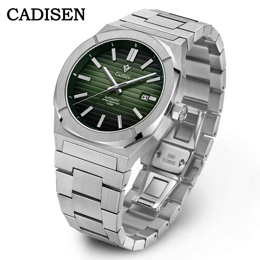 CADISEN Automatic Mechanical Diver Watch Sapphire Crystal C8200MWWU