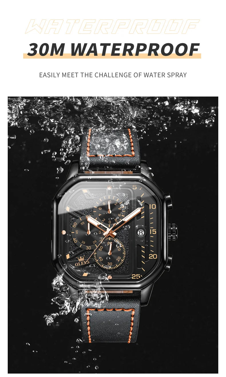 OLEVS 9950 Multi Functional Men's Quartz Watch