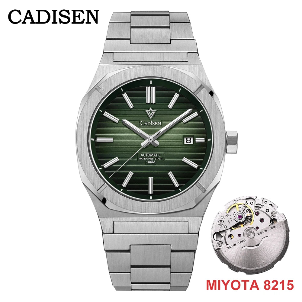 CADISEN Automatic Mechanical Diver Watch Sapphire Crystal C8200MWWU
