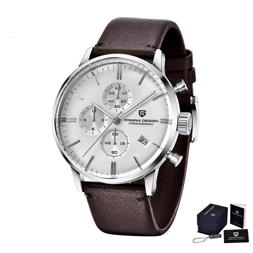 PAGANI DESIGN Men’s Multifunction Chronograph Quartz Watch VK67 PD-2720