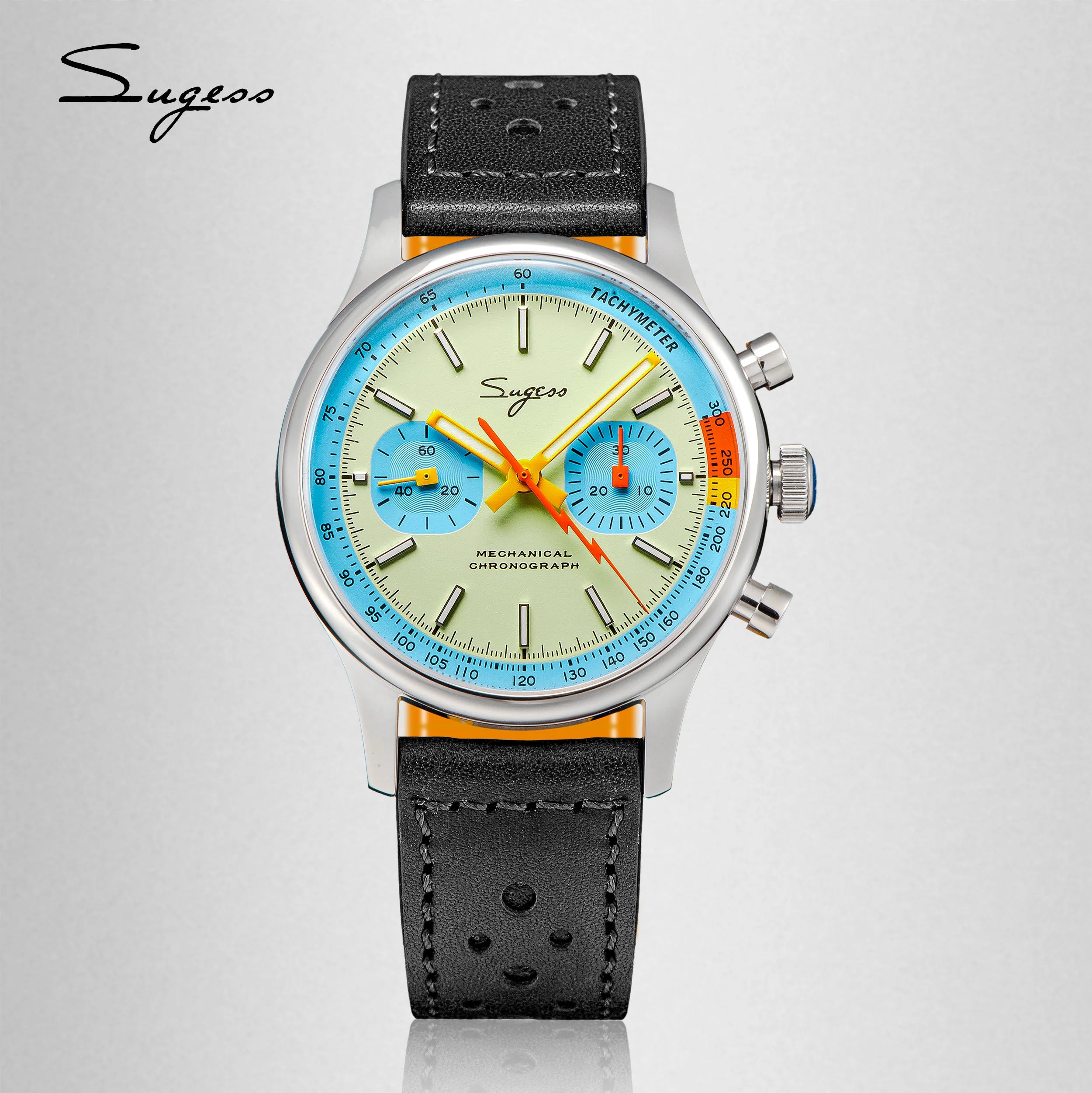 SUGESS Pilot Mechanical Chronograph Watch S387
