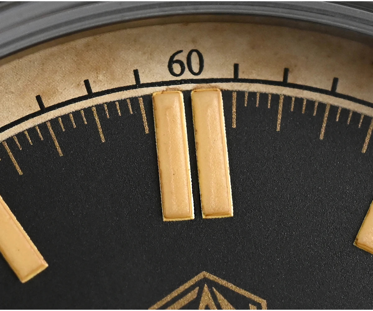 SAN MARTIN Vintage Distressed Automatic Dive Watch NH35 SN0116