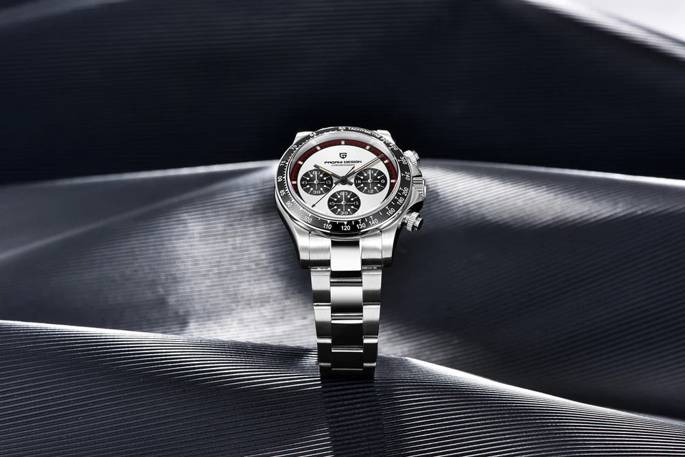 PAGANI DESIGN Panda Chronograph Quartz Watch VK63 2025
