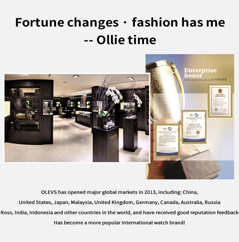 OLEVS 9950 Multi Functional Men's Quartz Watch