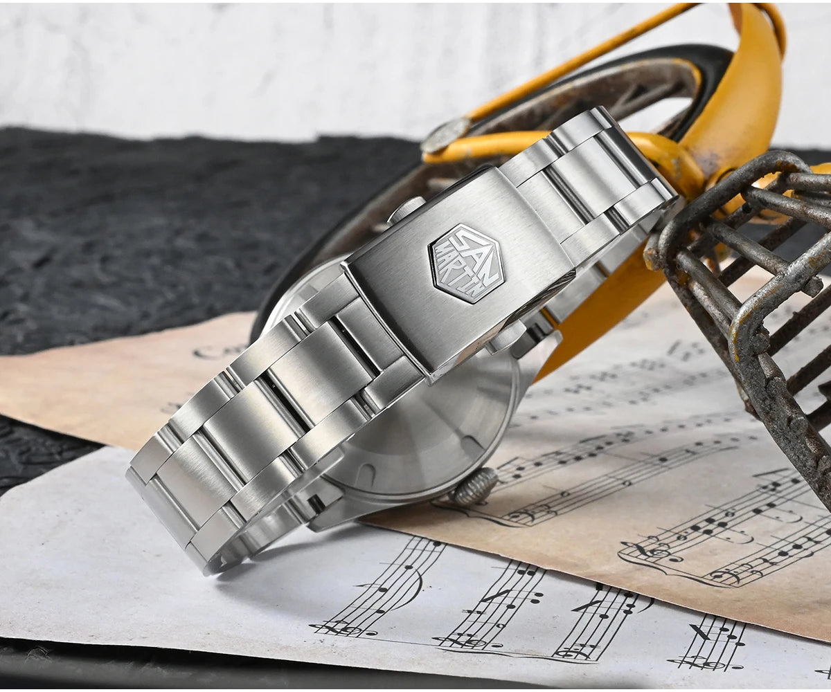 SAN MARTIN NH35 Pilot Automatic Watch 38.5mm SN0033-1