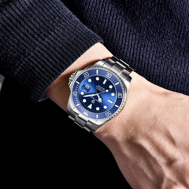 PAGANI DESIGN Automatic Mechanical Ceramic Bezel Watch 43MM 2026 PD-1639