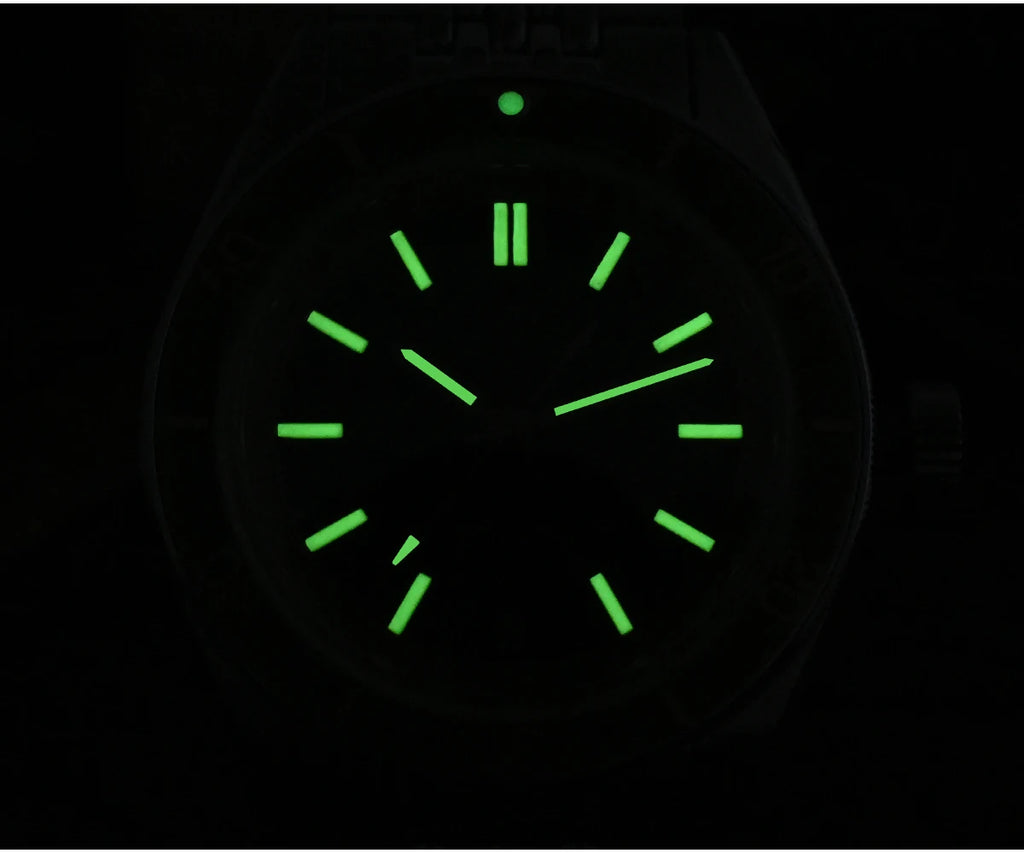 SAN MARTIN Vintage Distressed Automatic Dive Watch NH35 SN0116