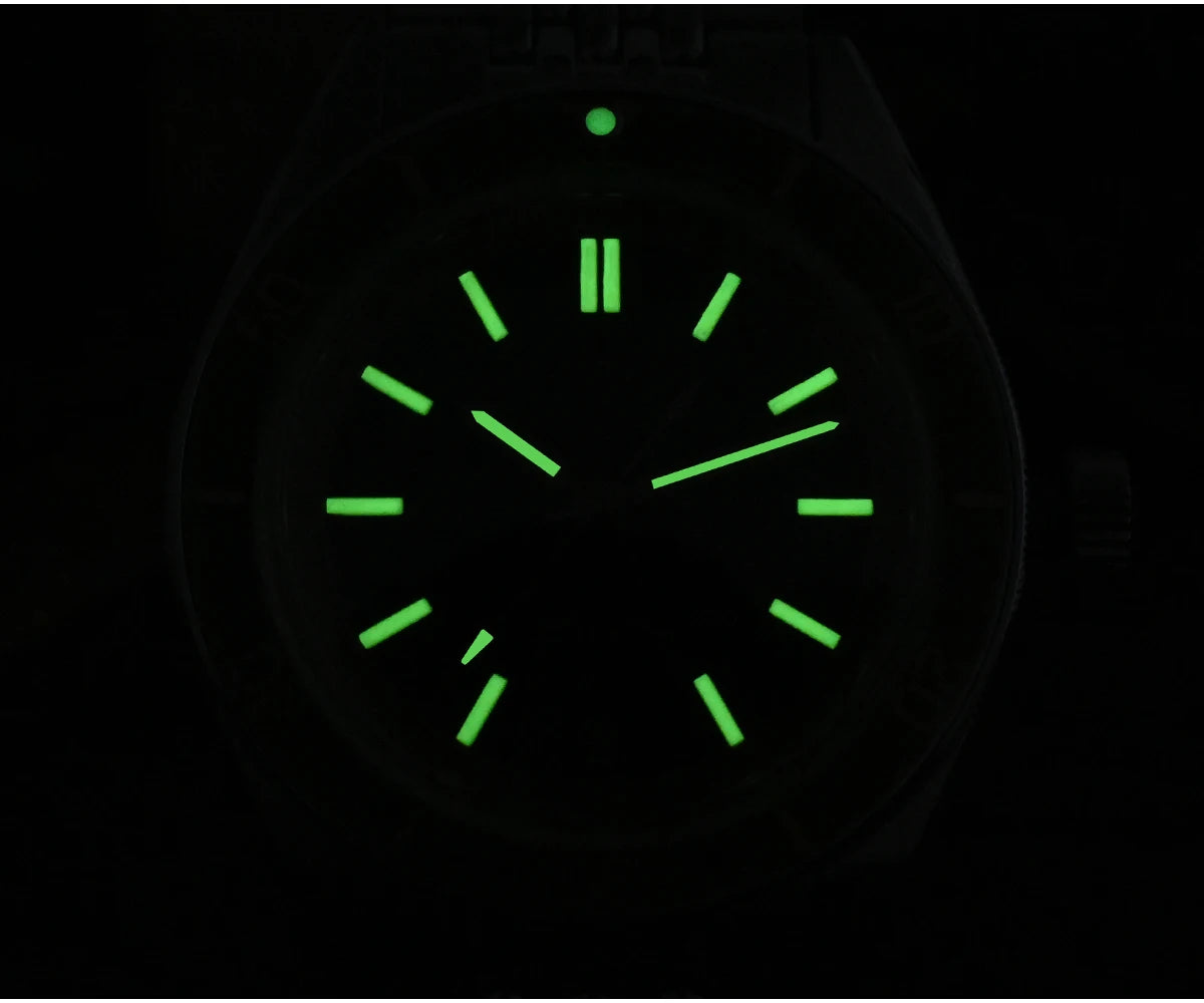 SAN MARTIN Vintage Distressed Automatic Dive Watch NH35 SN0116