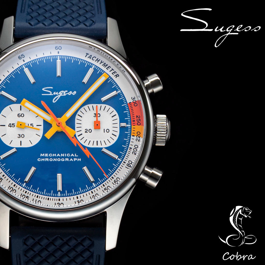 SUGESS Pilot Mechanical Chronograph Watch S387