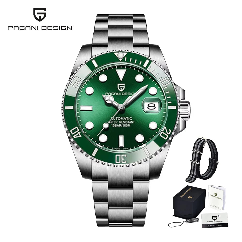 PAGANI DESIGN NH36 Automatic Mechanical Sport Watch 2025 PD-1661