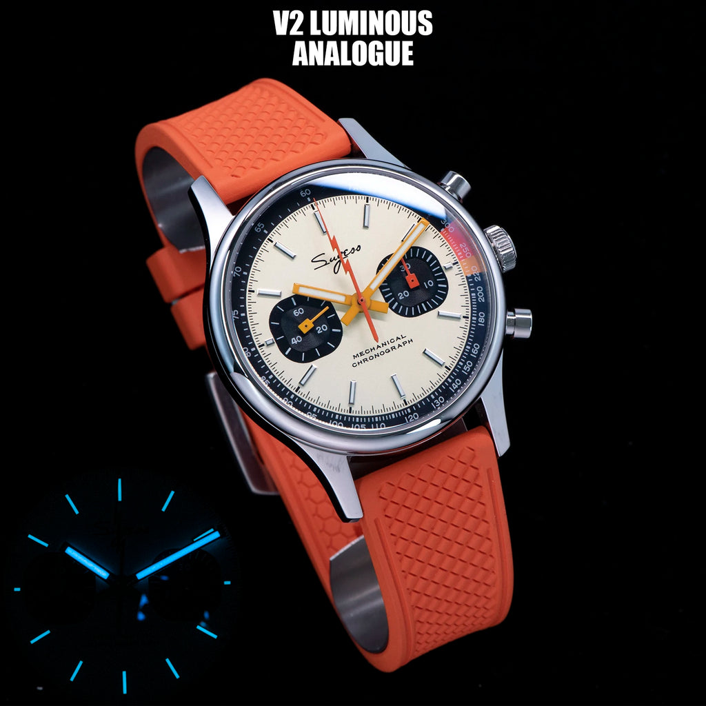 SUGESS Pilot Mechanical Chronograph Watch S387