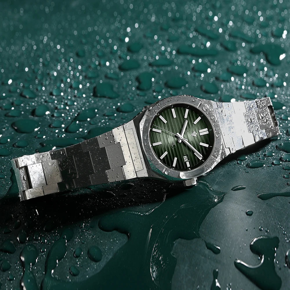 CADISEN Automatic Mechanical Diver Watch Sapphire Crystal C8200MWWU