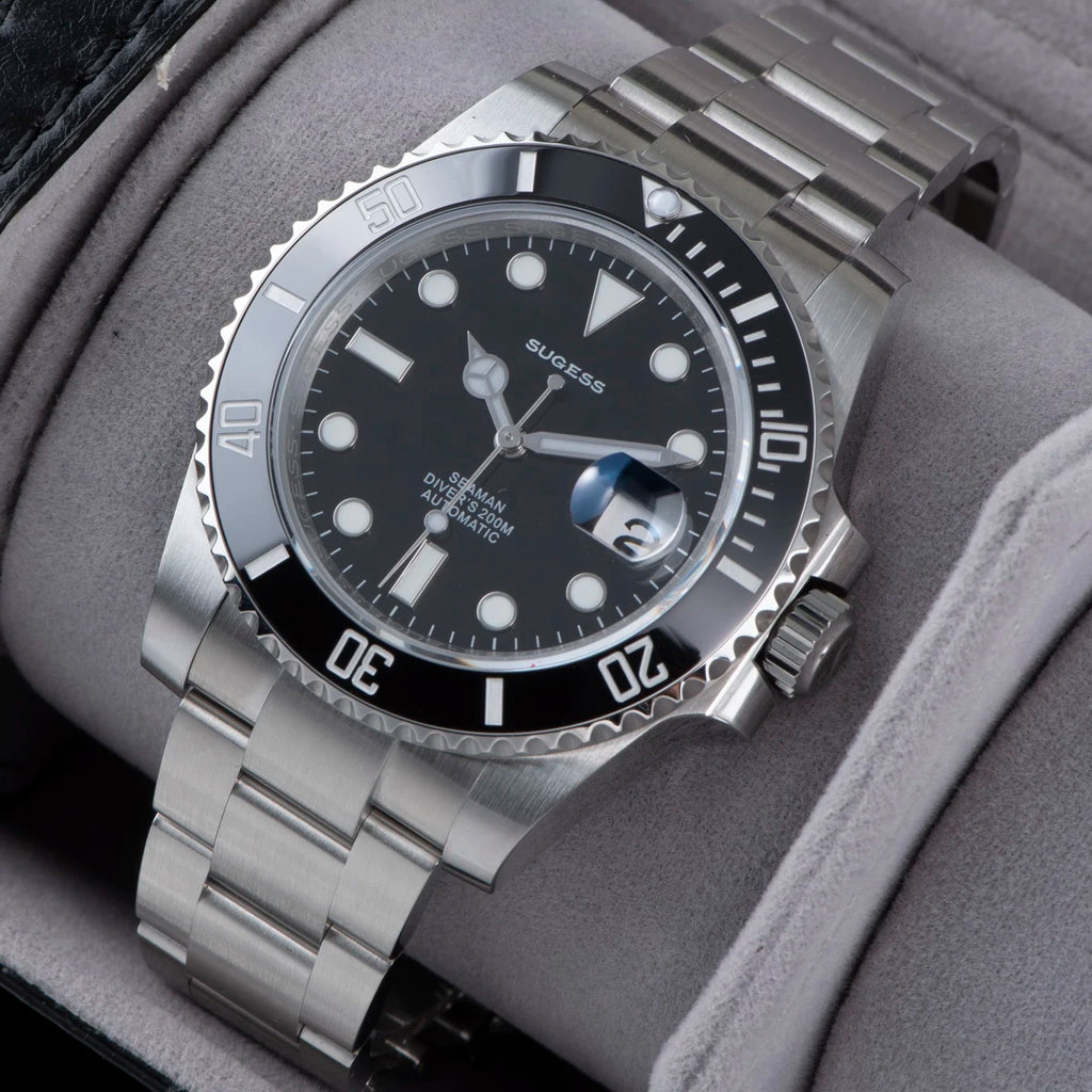 SUGESS Diver Automatic Mechanical Watch NH35 SUBM-001