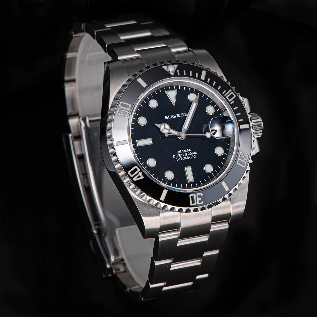 SUGESS Diver Automatic Mechanical Watch NH35 SUBM-001