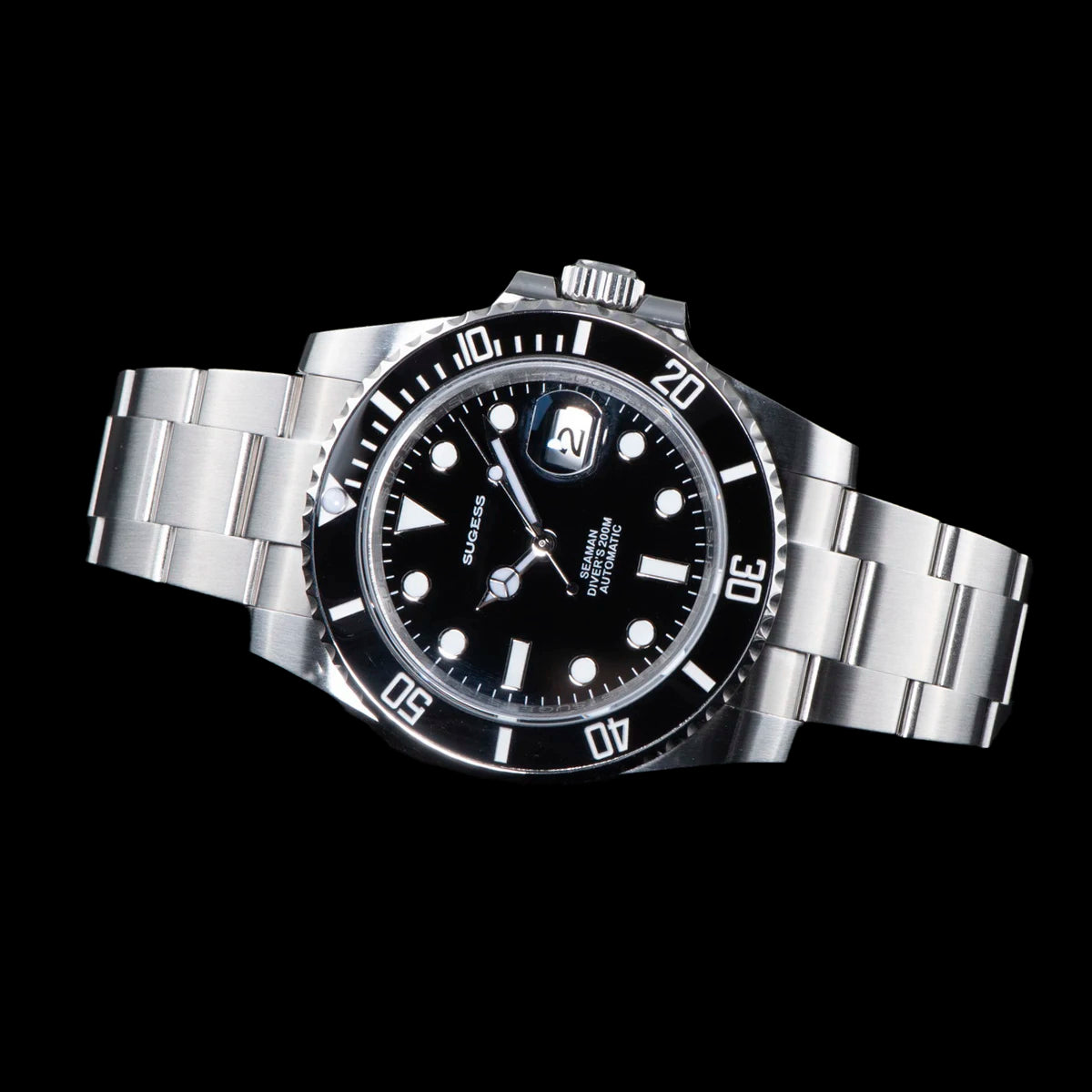 SUGESS Diver Automatic Mechanical Watch NH35 SUBM-001
