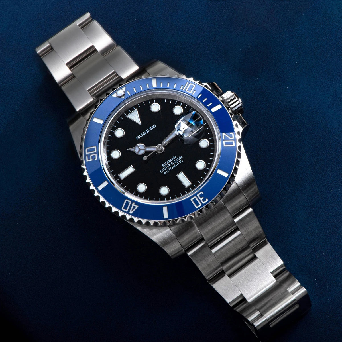 SUGESS Diver Automatic Mechanical Watch NH35 SUBM-001