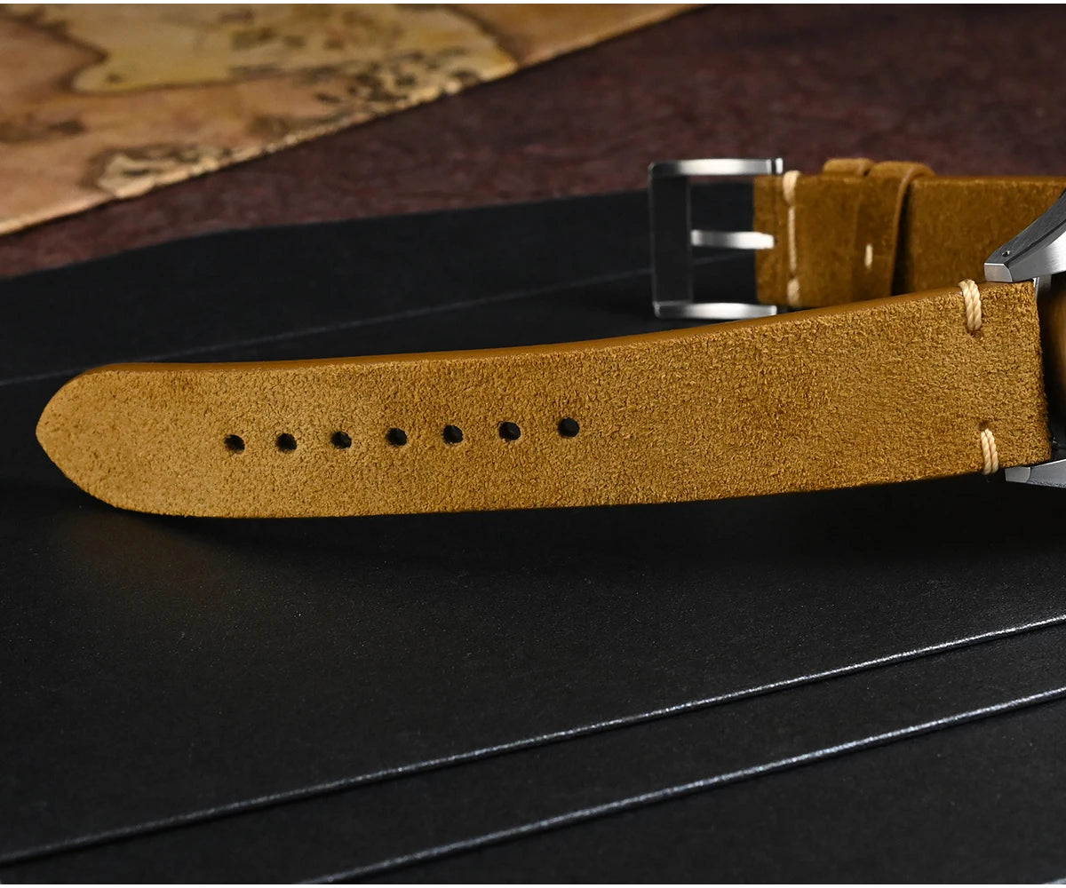 SAN MARTIN Vintage Distressed Automatic Dive Watch NH35 SN0116