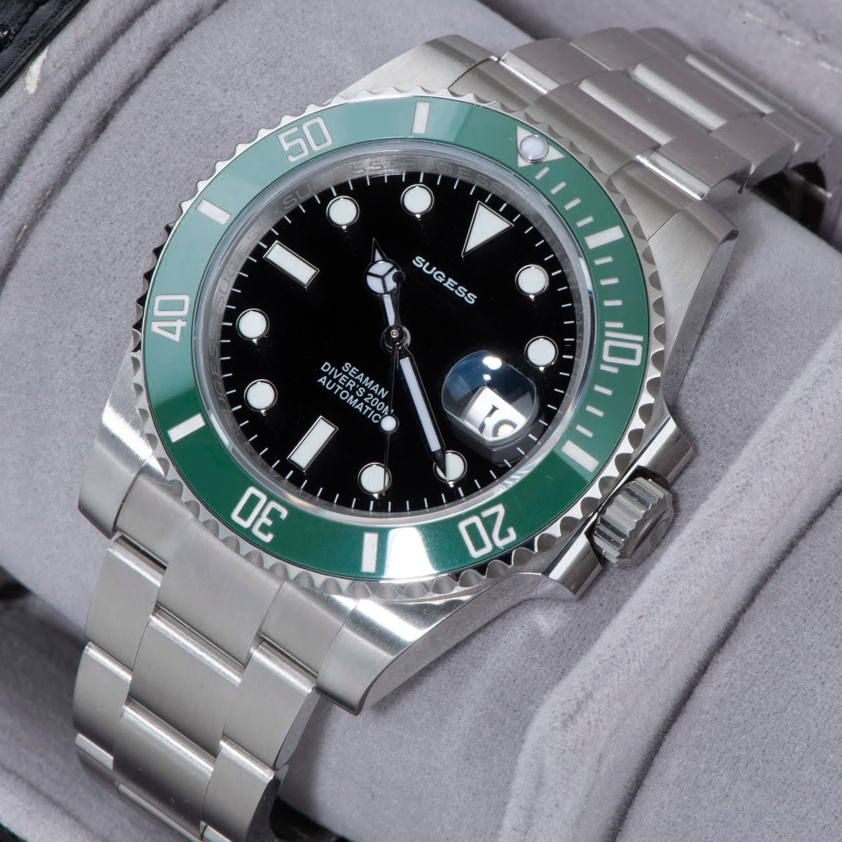 SUGESS Diver Automatic Mechanical Watch NH35 SUBM-001