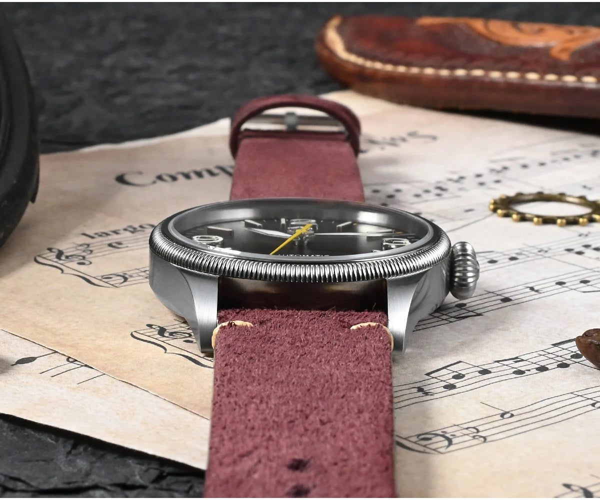 SAN MARTIN NH35 Pilot Automatic Watch 38.5mm SN0033-1